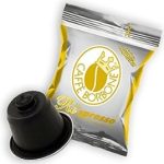 100 Capsule Caffe Borbone Respresso Miscela Oro 100% Arabica Compatibili Macchine Nespresso,De Longhi,Krups