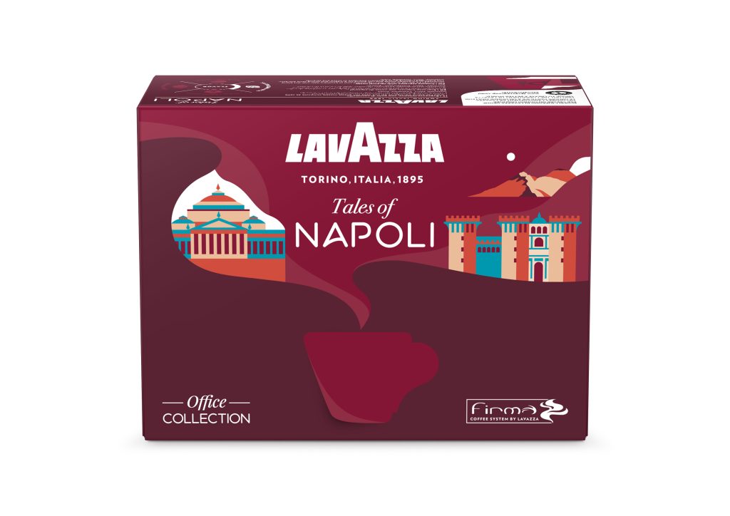 FIRNASCATOLA 48 Capsule Caffe Lavazza Firma Tales of NAPOLI - immagine 1