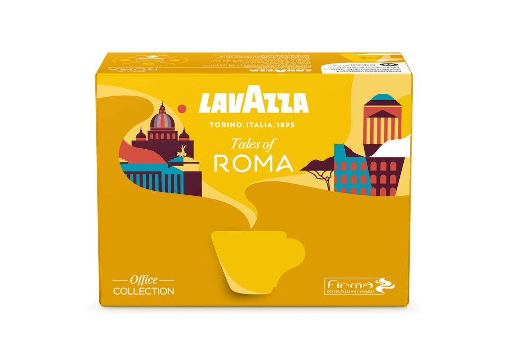 FIRRMSCATOLA 48 Capsule Caffe Lavazza Firma Tales of Roma - immagine 1