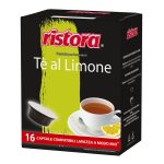 16 Capsule Ristora The Limone Te Compatibili Lavazza A Modo Mio Electrolux Saeco Simpla Piccina